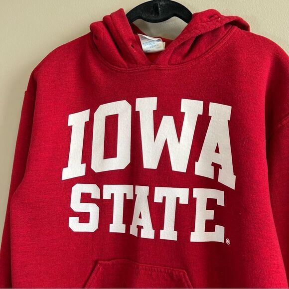 ✨ Gildan Red Iowa State University Hoodie Small - Picture 2 of 10